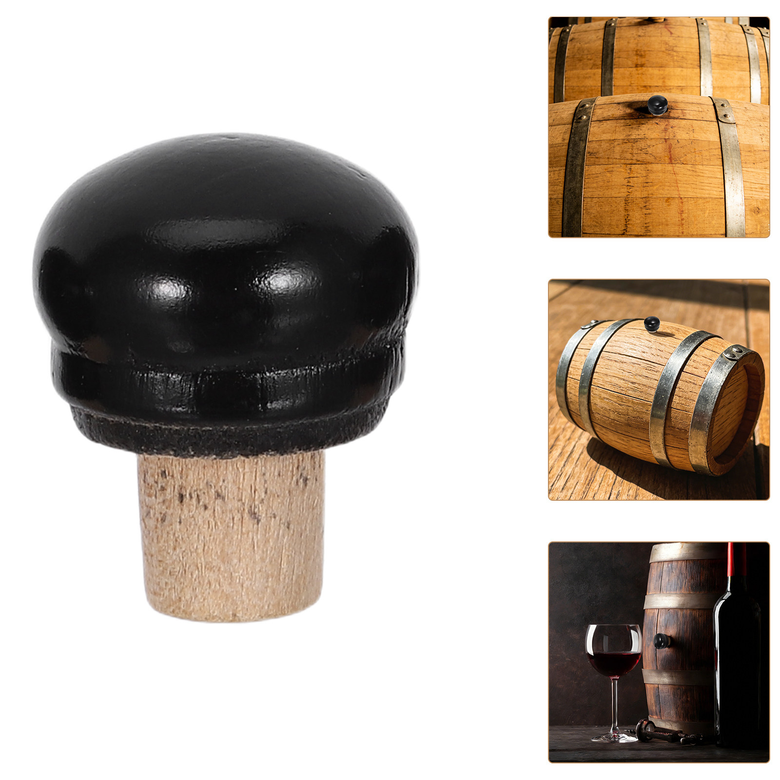 Wine Beer Glass Set - مجموعة من 4 قطع من سدادات