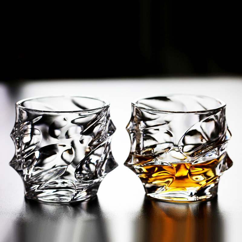 Wine Beer Glass Set - أكواب كوكاتيل براندي شفافة ، زجاج