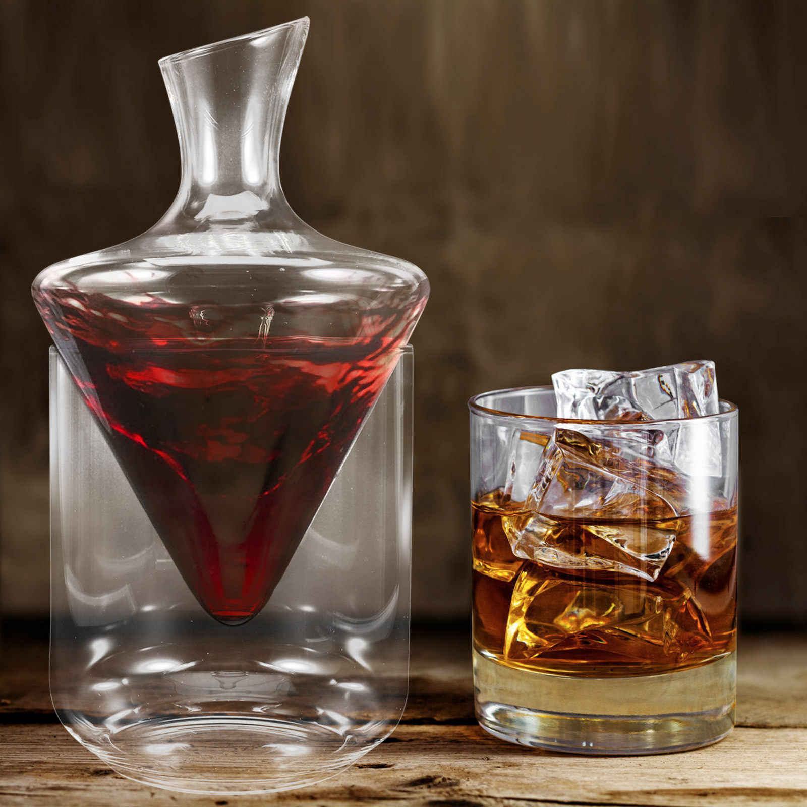 Decanter Aerator Set - قطعة واحدة من مجموعة دورق النبيذ
