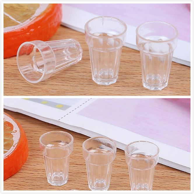 Wine Beer Glass Set - 4 قطعة/المجموعة الراتنج شفافة المنزل الزجاج