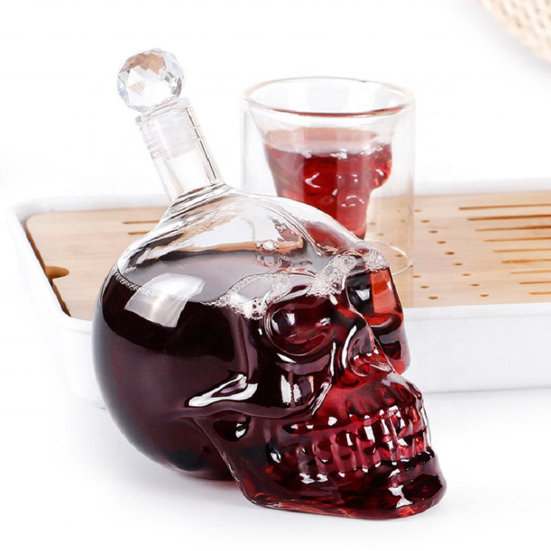 الإبداعية الجمجمة رئيس الدورق  - مراجعة Wine Beer Glass Set وسعره