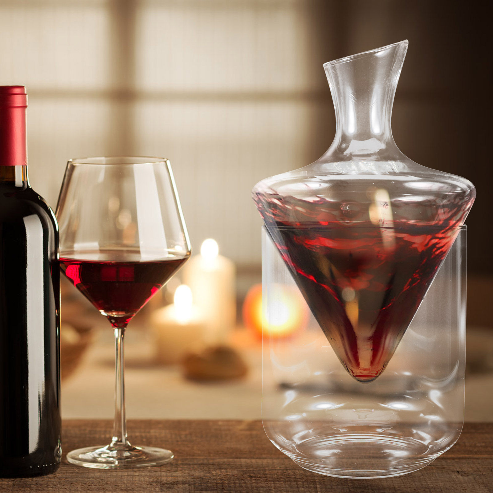 قطعة واحدة من مجموعة دورق النب - مراجعة Decanter Aerator Set وسعره
